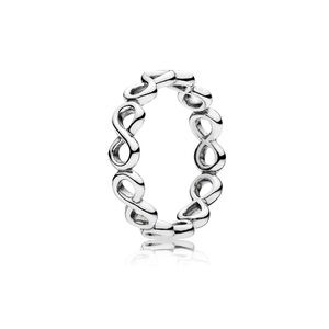 Pandora Silver Infinity Loop Ring